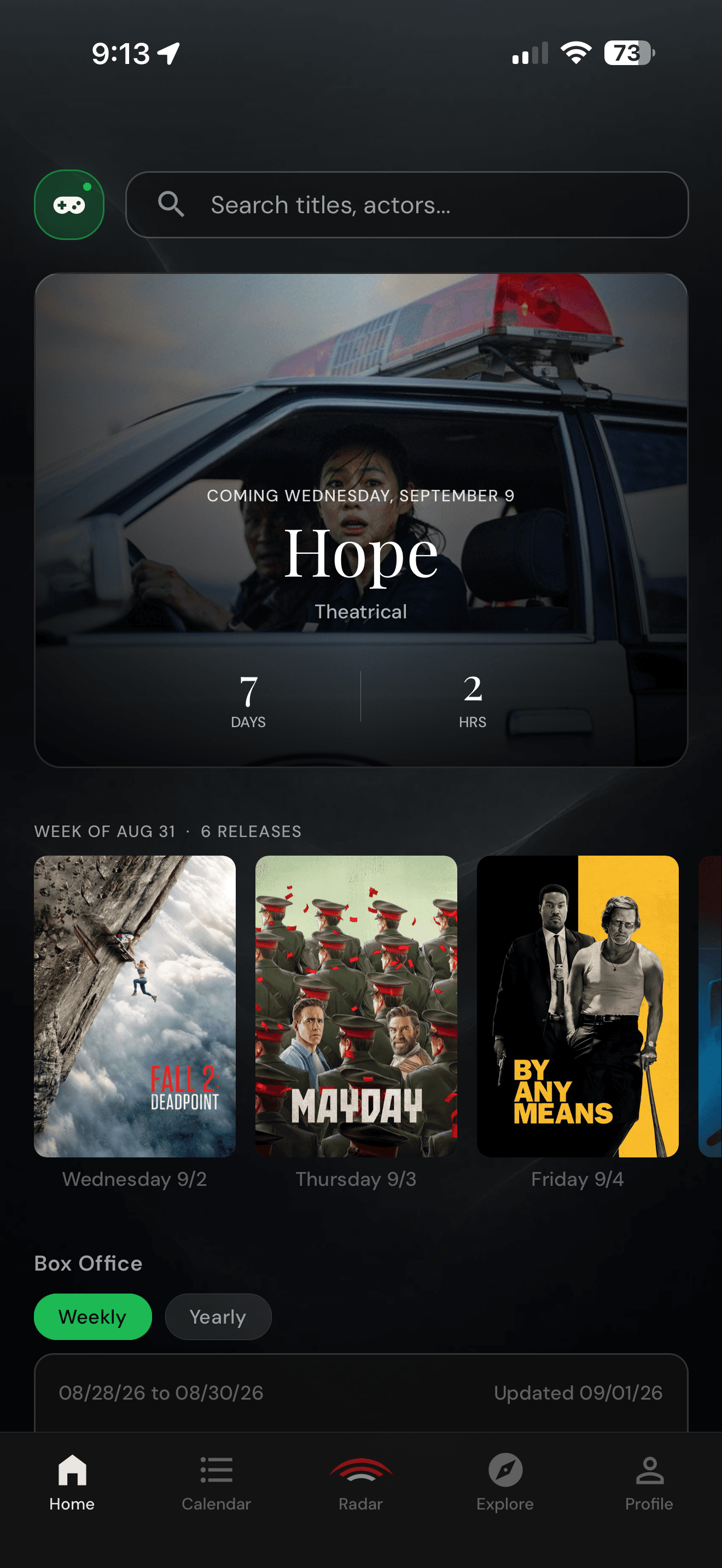 Release Radar: Discover releases